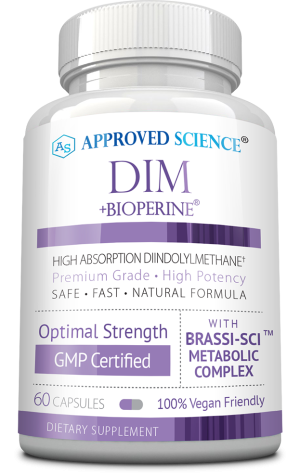 Bottle of Approved Science® DIM