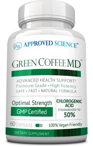 Bottle of Green Coffee MD™
