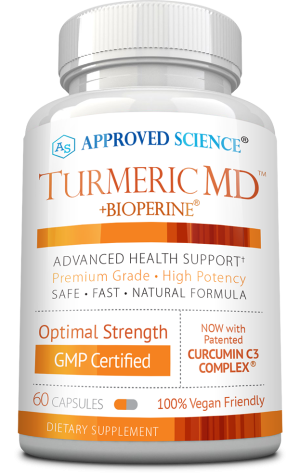 Bottle of Turmeric MD™
