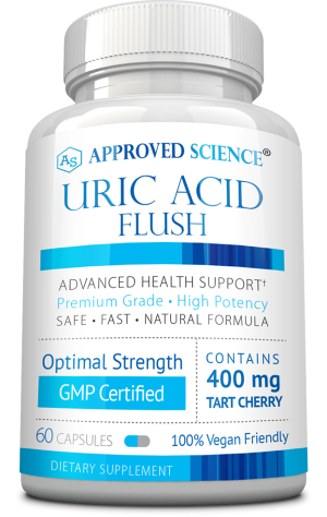 Bottle of Uric Acid Flush