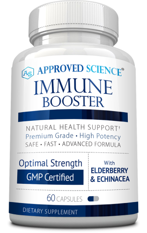 Bottle of Approved Science® Immune Booster