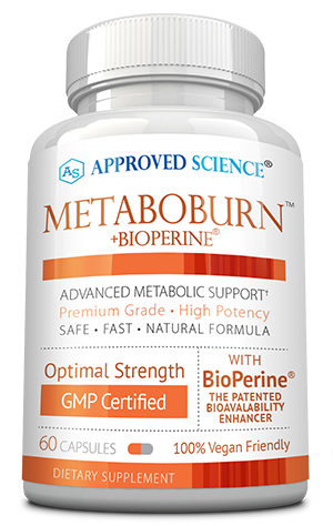 Bottle of Approved Science® Metaboburn