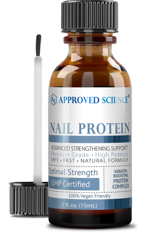 Bottle of Approved Science® Nail Protein
