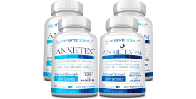 Anxietex (2 Bottles, 2 Month Supply) + Anxietex PM (2 Bottles, 2 Month Supply)