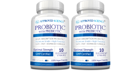 Approved Science Probiotic (2 Bottles, 2 Month Supply)