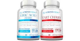 Approved Science Uric Acid Flush (1 Month Supply) + Tart Cherry (1 Month Supply)
