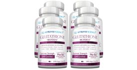 Approved Science Glutathione (6 Bottles, 6 Month Supply)