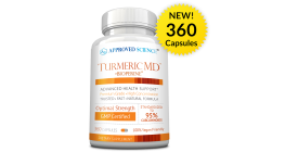 Turmeric MD (1 Bottle, 360 Month Supply)