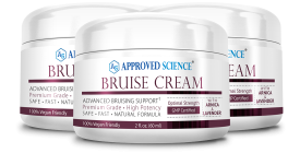 Approved Science Bruise Cream (3 Jars, 60 ml Per Jar)