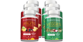 Approved Science Fruits (4 Bottles) + Approved Science Veggies (4 Bottles)