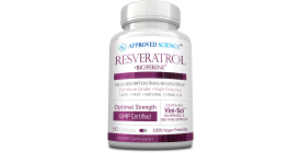 Approved Science Resveratrol (1 Bottle, 1 Month Supply)