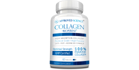 Approved Science Collagen Pills (1 Bottle, 1 Month Supply)