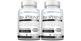 Approved Science BioPerine (2 Bottles, 2 Month Supply)