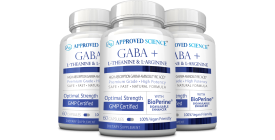 Approved Science GABA Complex (3 Bottles, 3 Month Supply)
