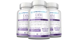 Approved Science DIM (3 Bottles, 3 Month Supply)