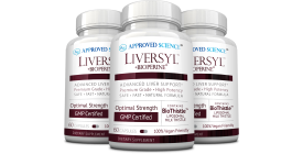 Approved Science Liversyl (3 Bottles, 3 Month Supply)