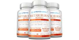 Approved Science Metaboburn, 3 Bottle, 3 Month Supply