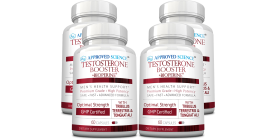 Testosterone Booster (4 Bottles, 4 Month Supply)