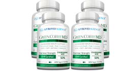 Green Coffee MD (4 Bottles, 4 Month Supply)