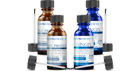 Fungix (2 Bottles) & Approved Science Nail Protein (2 Bottles)