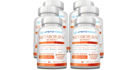 Approved Science Metaboburn, 6 Bottles, 6 Month Supply
