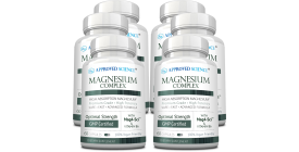 Approved Science Magnesium Complex (6 Bottles, 6 Month Supply)