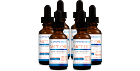 Approved Science MCT Oil (6 Bottles, 60 ml Per Bottle)