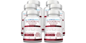 Testosterone Booster (6 Bottles, 6 Month Supply)