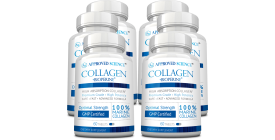 Approved Science Collagen Pills (6 Bottles, 6 Month Supply)