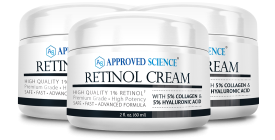 Approved Science Retinol (3 Jars, 60 ml Per Jar)