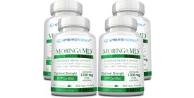 Moringa MD (4 Bottles, 4 Month Supply)