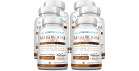 Approved Science Mushroom Complex (6 Bottles, 6 Month Supply)