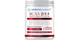 Approved Science BCAA Powder (1 Tub, 25 oz)