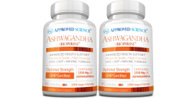 Approved Science Ashwagandha (2 Bottles, 2 Month Supply)