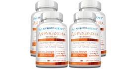 Approved Science Ashwagandha (4 Bottles, 4 Month Supply)