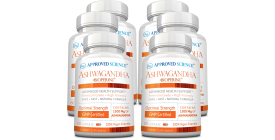 Approved Science Ashwagandha (6 Bottles, 6 Month Supply)