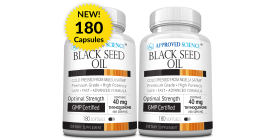Approved Science Black Seed Oil (6 Month Supply)
