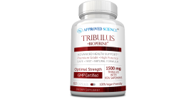 Approved Science Tribulus (1 Bottle, 1 Month Supply)
