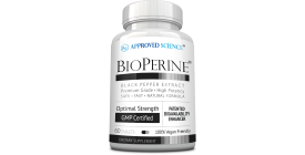 Approved Science BioPerine (1 Bottle, 1 Month Supply)
