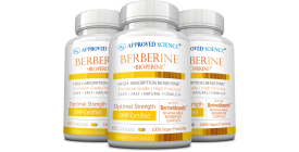 Approved Science Berberine (3 Bottles, 3 Month Supply)