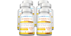 Approved Science Berberine (6 Bottles, 6 Month Supply)