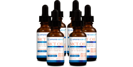 Approved Science MCT Oil (6 Bottles, 60 ml Per Bottle)