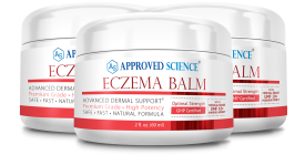 Approved Science Eczema Balm (3 Bottles)