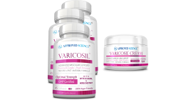 Varicosil (3 Bottles, 3 Month Supply) + Varicosil Cream (1 Jar, 60 ml)