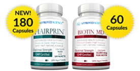 Hairprin (3 Month Supply) + Hairprin Biotin (1 Month Supply)