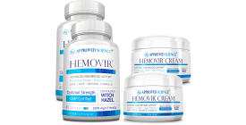 Hemovir (2 Bottle, 45 Capsules) + Hemovir Cream (2 Jar, 60 ml)